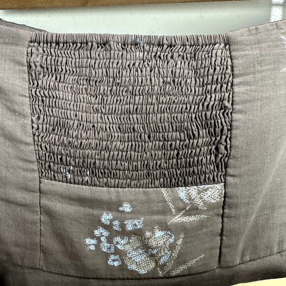 Anthropologie Odille Strapless Pleated Peppermint Tea Dress 4P 4 Petite SP PS - Picture 6 of 10